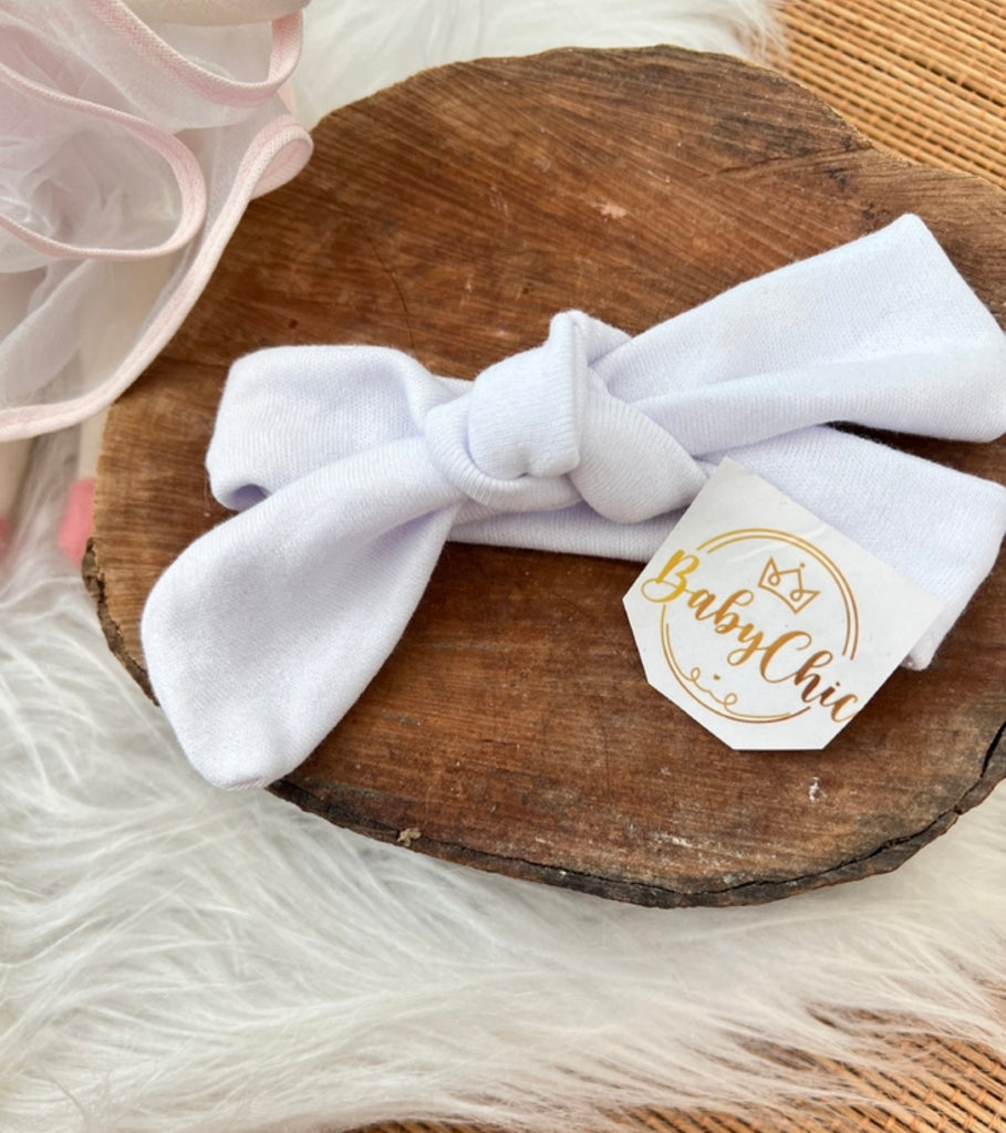 Lacinho Basic baby em fio egípcio