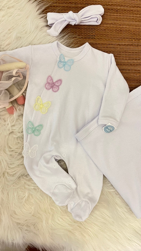 Saída maternidade Borboletas