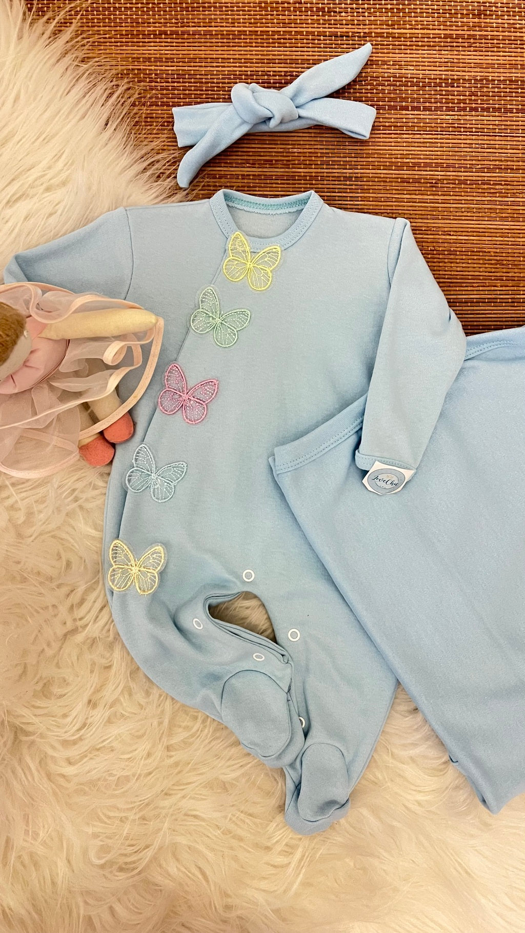 Saída maternidade Borboletas