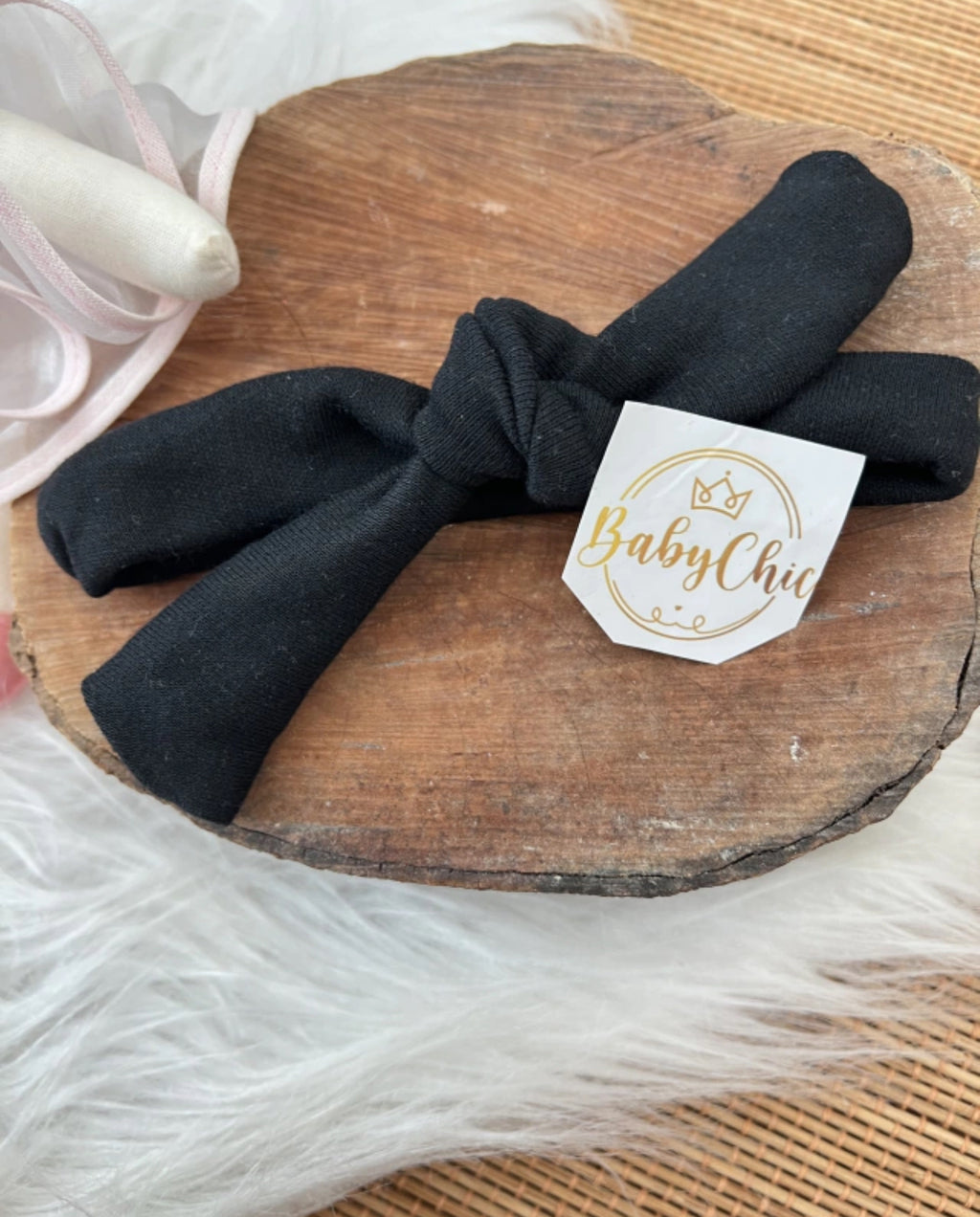 Lacinho Basic baby em fio egípcio