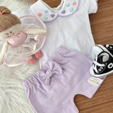 Corações colorido c/borda lilás