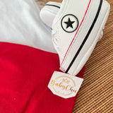 Florzinha vermelha c/borda vermelha