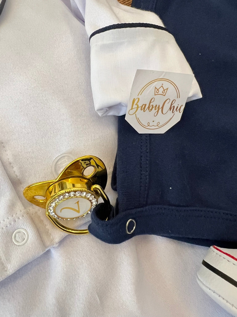 Kit saída maternidade Raian em fio egípcio