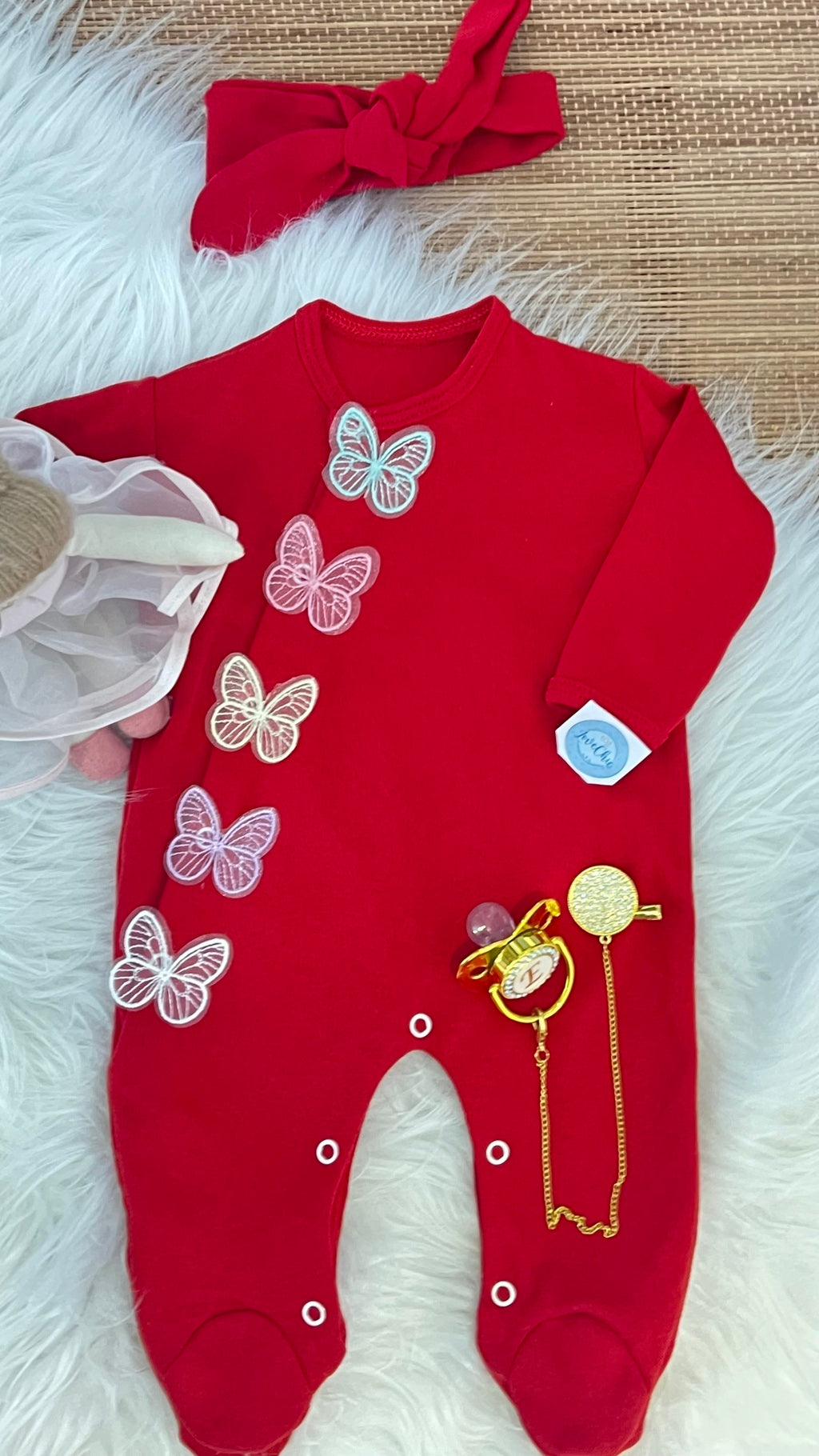 Saída maternidade Borboletas