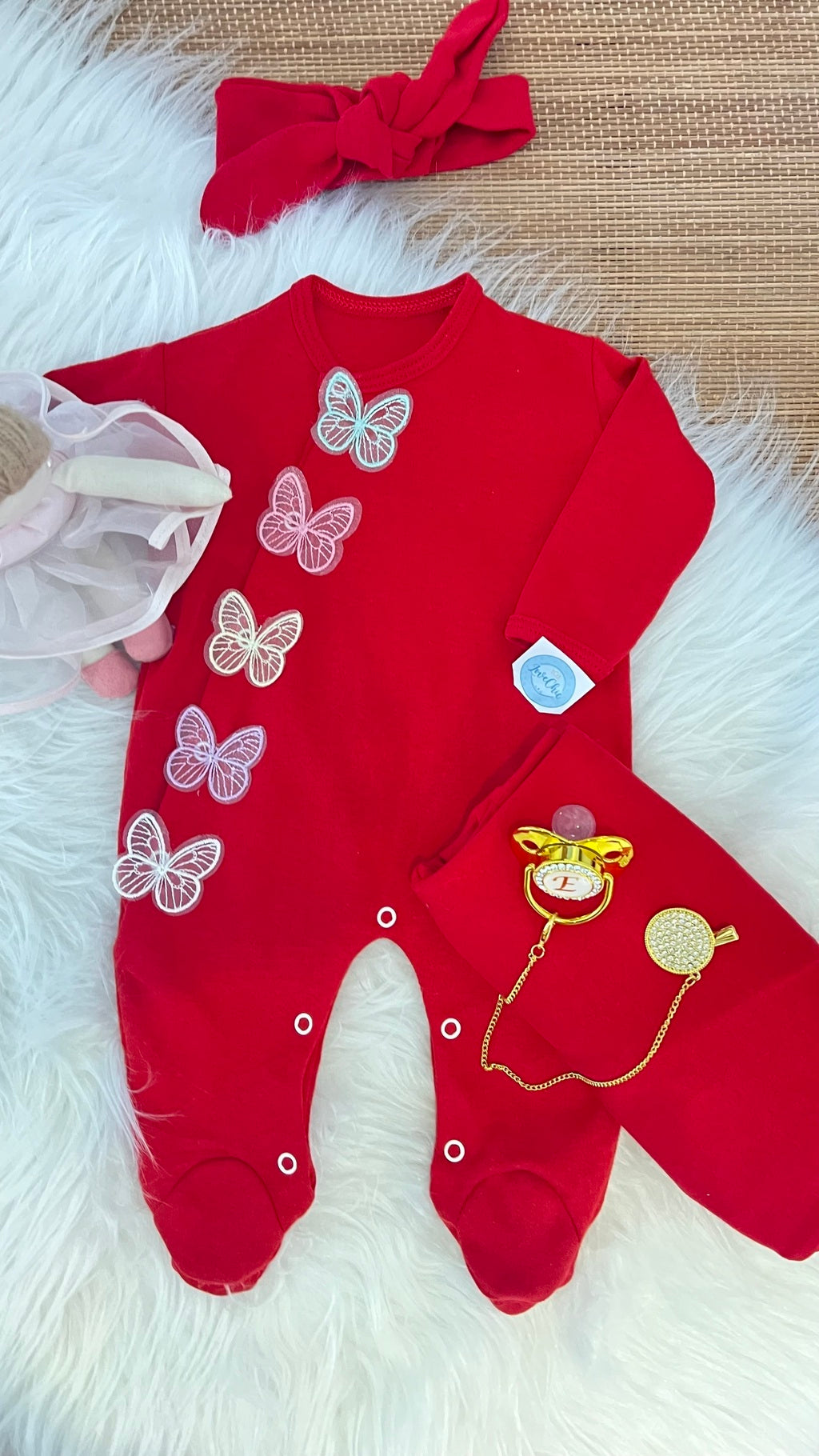 Saída maternidade Borboletas