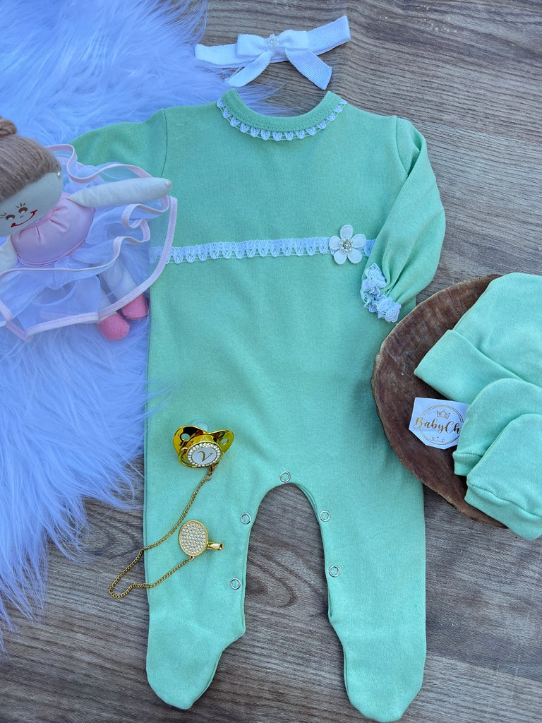 Macacão em fio Egípcio Luiza