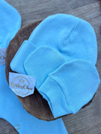 Kit touca e luvas em fio egípcio hipoalergênicos