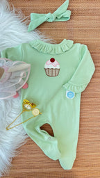 Macacão cap cup em fio egípcio