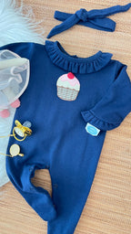 Macacão cap cup em fio egípcio