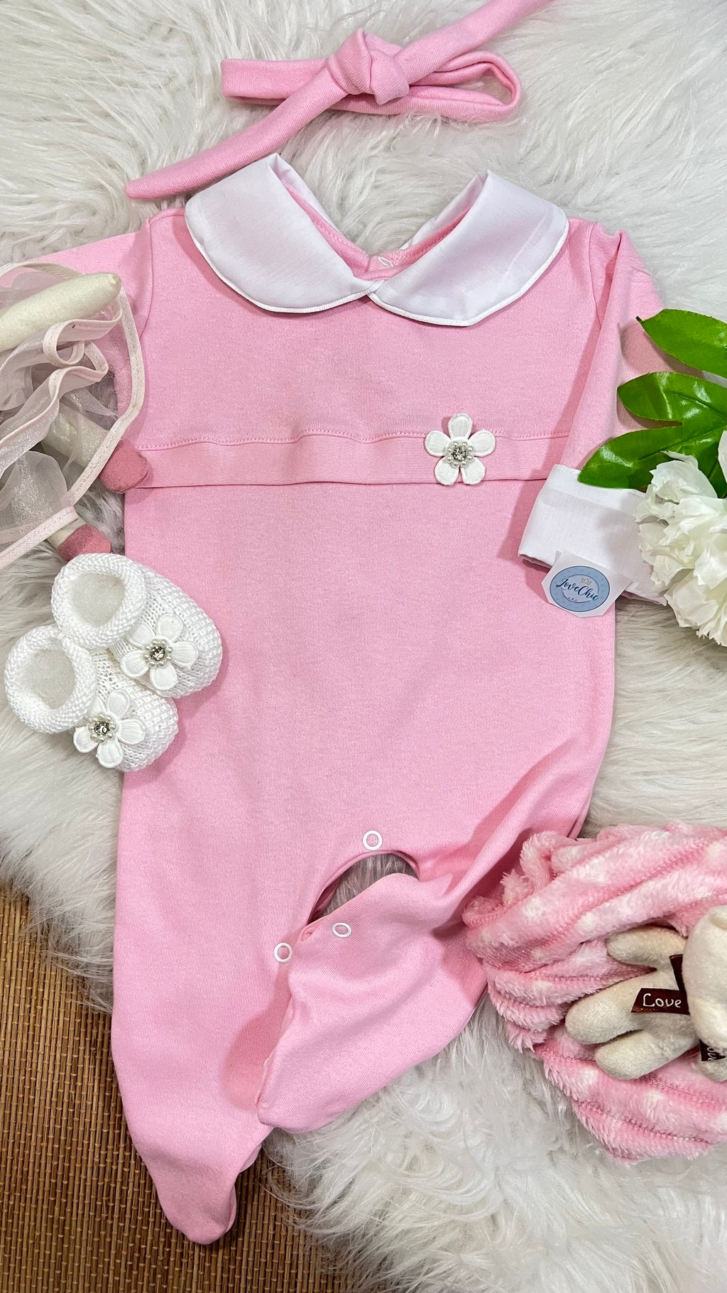 Macacão loren em fio egípcio