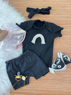 Kit basiquinho menina em fio egípcio