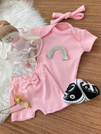 Kit basiquinho menina em fio egípcio