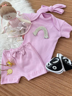 Kit basiquinho menina em fio egípcio