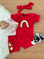 Kit basiquinho menina em fio egípcio