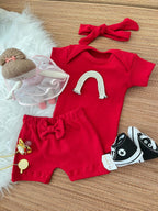 Kit basiquinho menina em fio egípcio