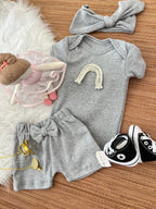 Kit basiquinho menina em fio egípcio