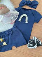 Kit basiquinho menina em fio egípcio