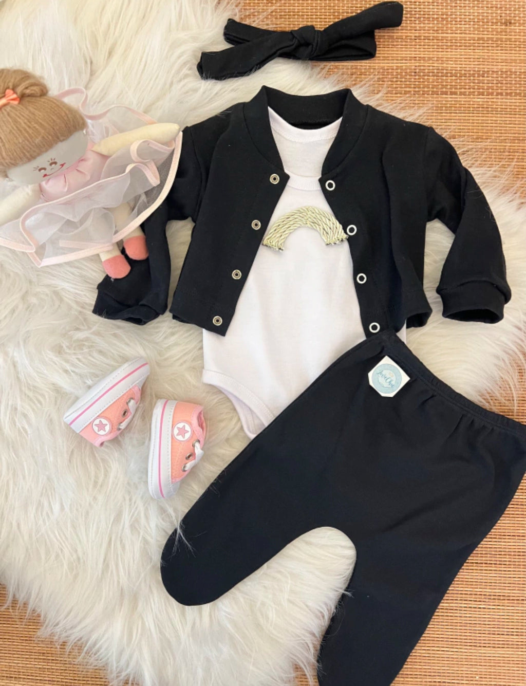 Kit estiloso em fio egípcio