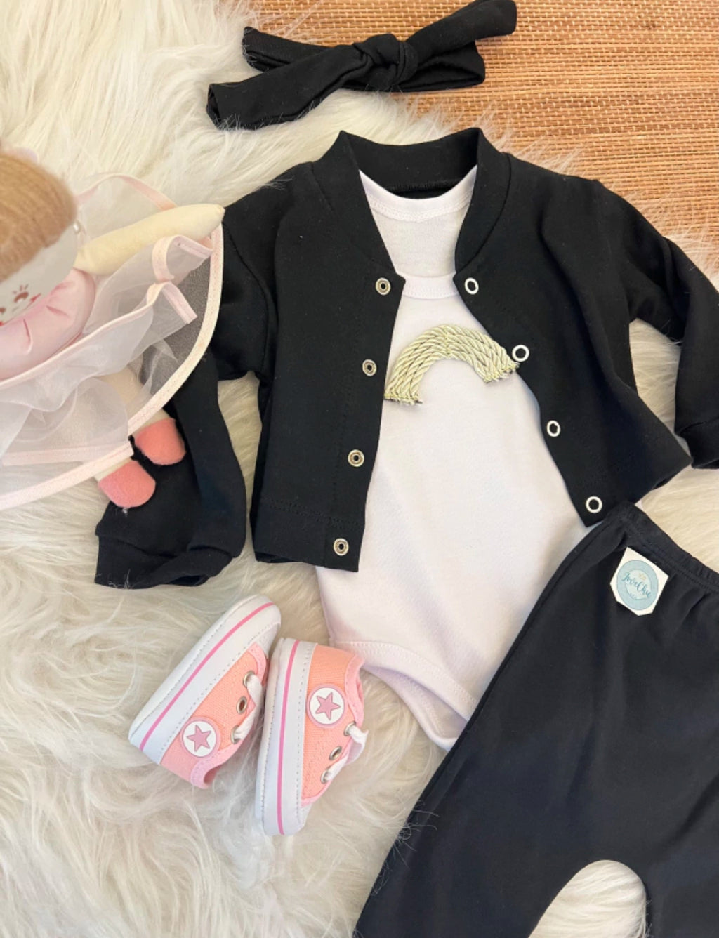 Kit estiloso em fio egípcio