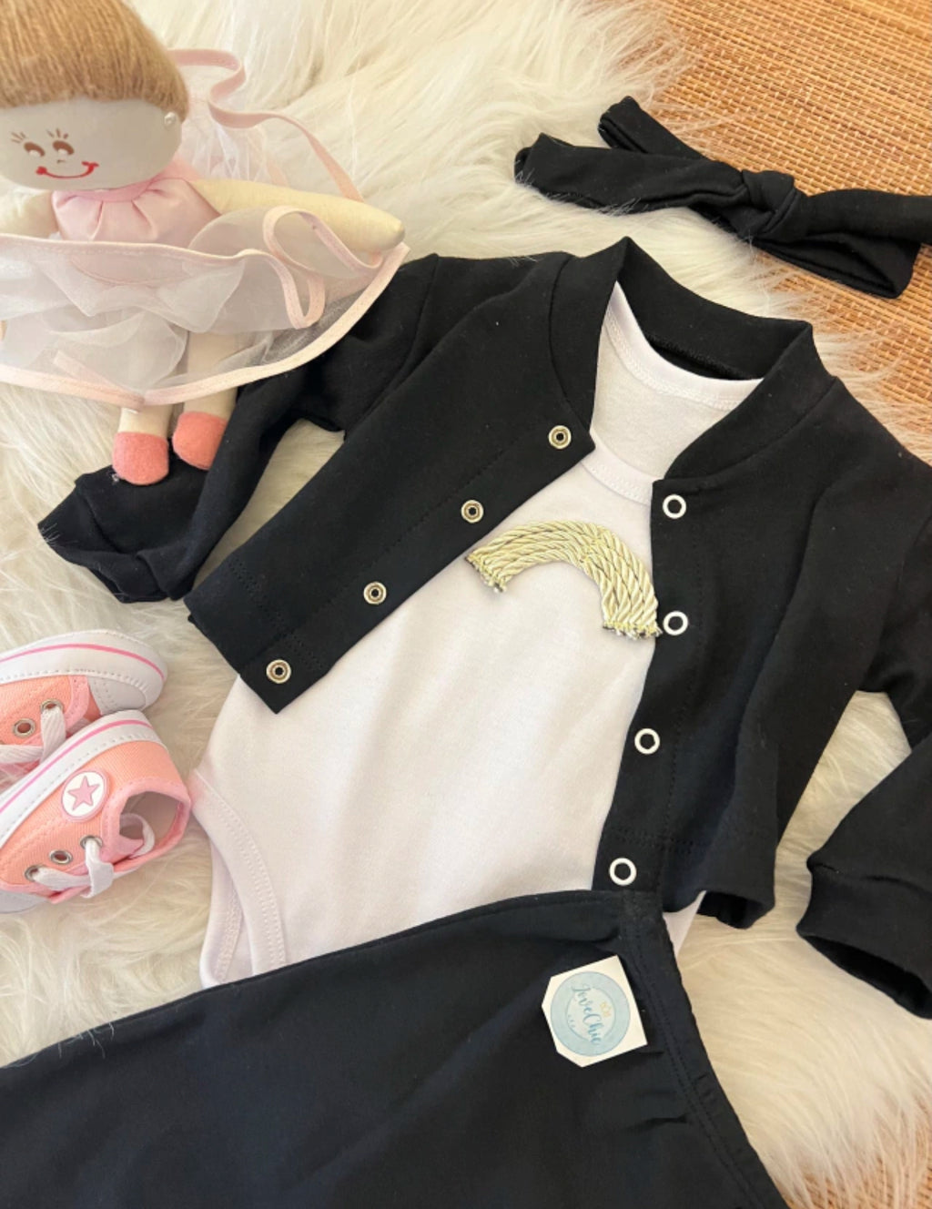 Kit estiloso em fio egípcio