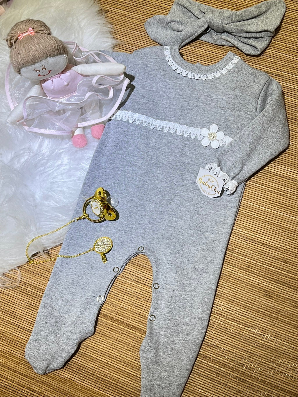 Macacão em fio Egípcio Luiza