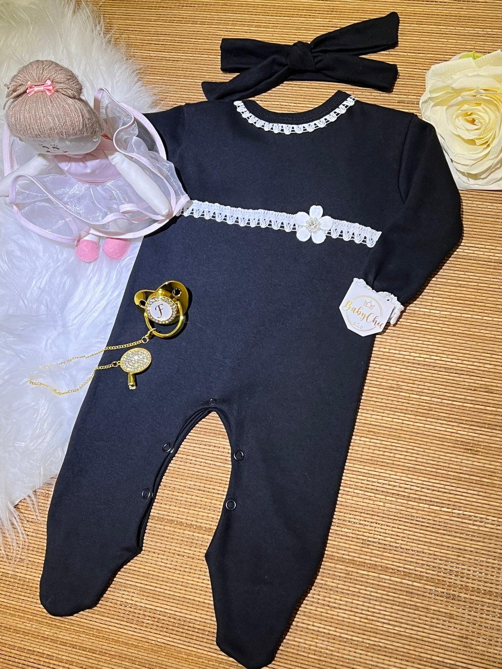 Macacão em fio Egípcio Luiza