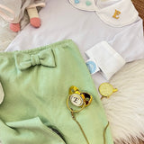 Kit c/calça verde menta