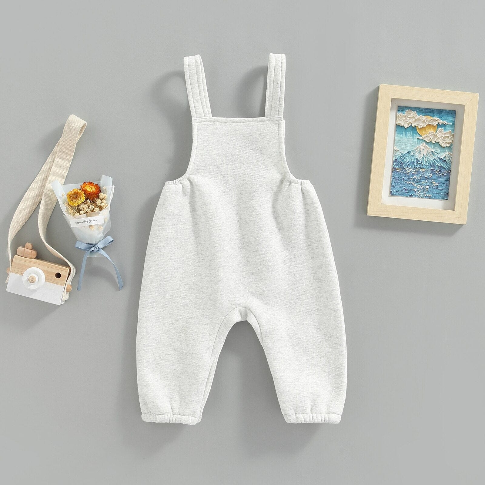 Jardineira Infantil Arco-íris