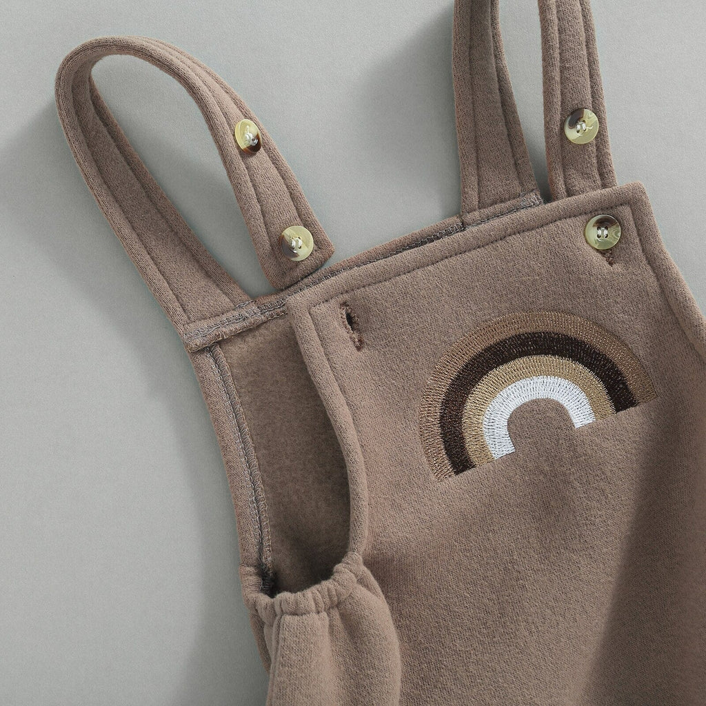 Jardineira Infantil Arco-íris