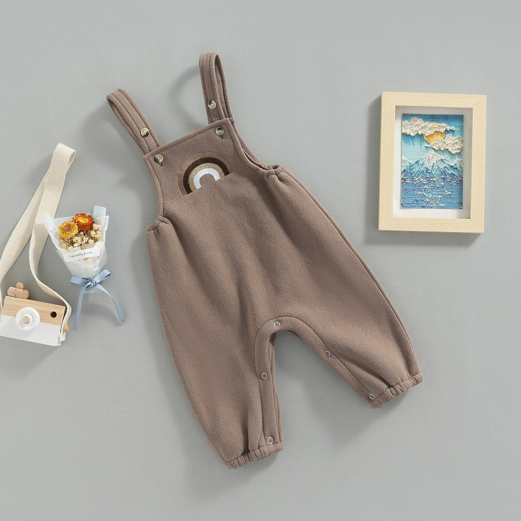 Jardineira Infantil Arco-íris