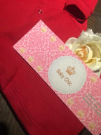 Manta em fio egípcio com prendedor de chupeta