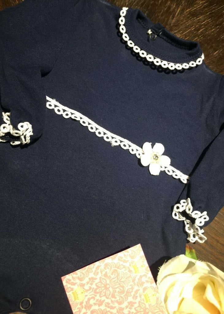 Macacão Luiza em fio egípcio hipoalergênicos